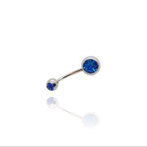 Belly Ring London topaz